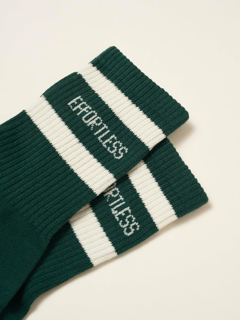 Shapes Studio Crew Half Calf Grip Socks, Cutest Fruits Pilates Socks, Ruffle socks, Non-Slip, Barre Yoga Fitness - Image 3